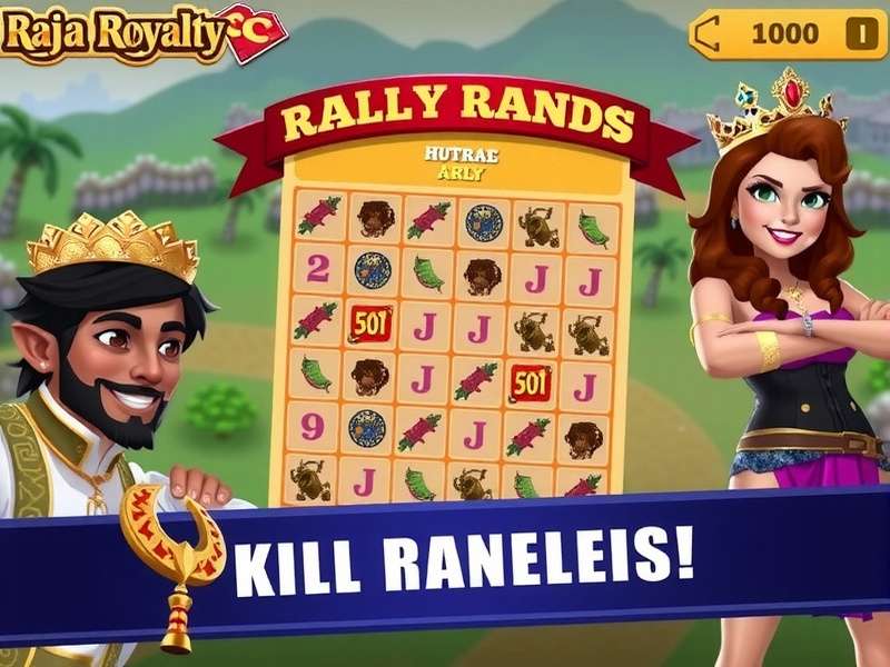 Rally Raja Royalty gameplay screenshot